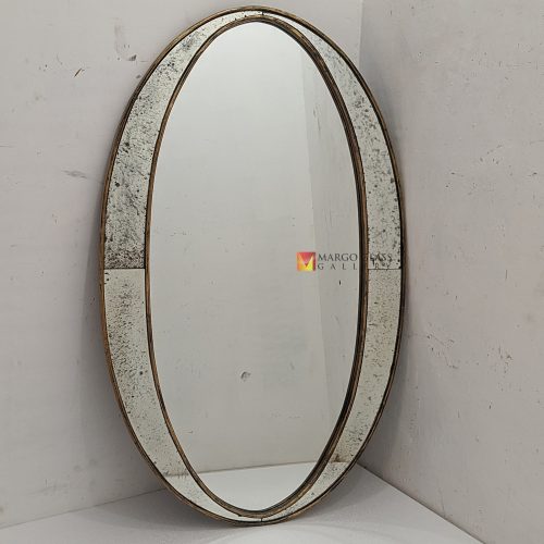Antique Mirror Oval MG 014492