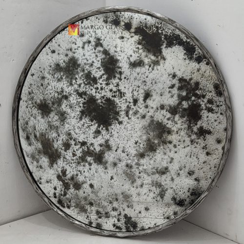 Antique Round Mirror MG 014496