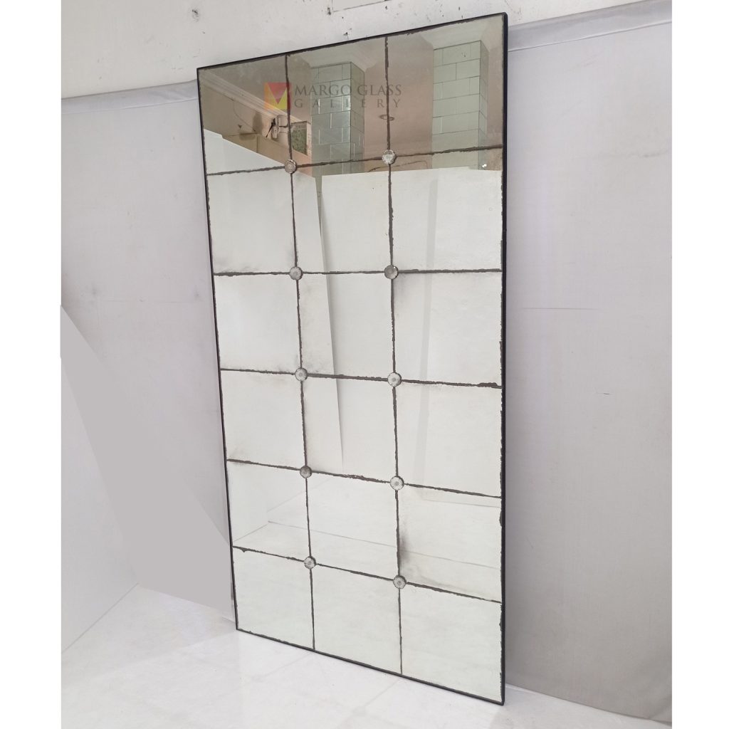 Rectangle Mosaic Mirror – Handcrafted decorative mirror mirror premium quality glass with ornate frame handcrafted in Indonesia