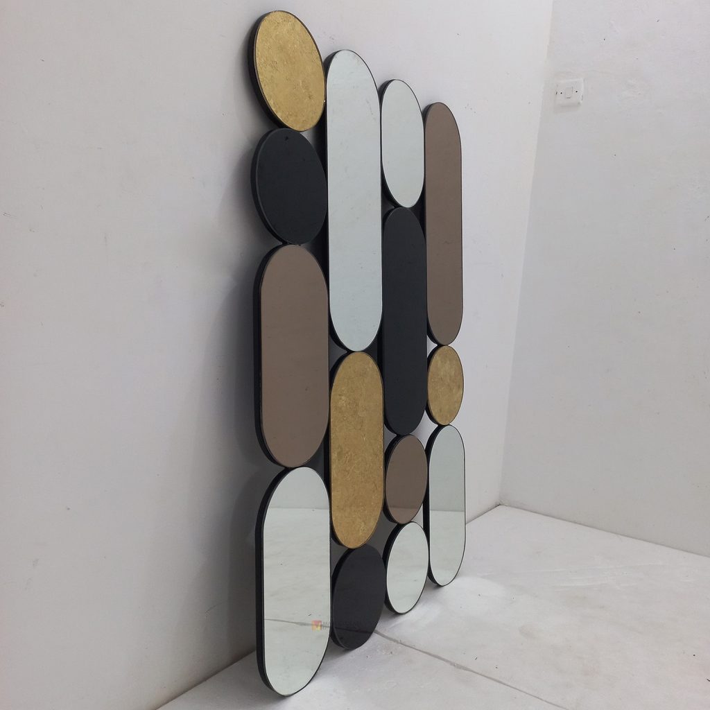 Contemporary Wall Decor Mirror Handcrafted Handmade Indonesia – Handcrafted decorative mirror mirror premium quality glass with ornate frame handcrafted in Indonesia