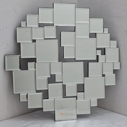 Modern Silver Square Wall Decor MG 004845