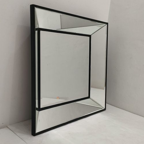 Beaded Wall Mirror Square Artisan Handmade Indonesia – Artisan decorative mirror mirror premium quality glass with ornate frame handcrafted in Indonesia