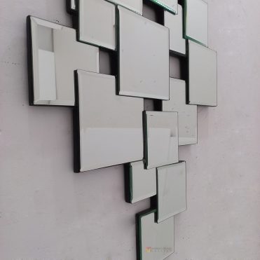 Silver Wall Deco Mirror