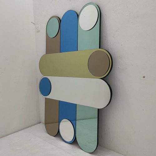 Contemporary Modern Mirror Colorfull Handcrafted Handmade Indonesia – Handcrafted decorative mirror mirror premium quality glass with ornate frame handcrafted in Indonesia