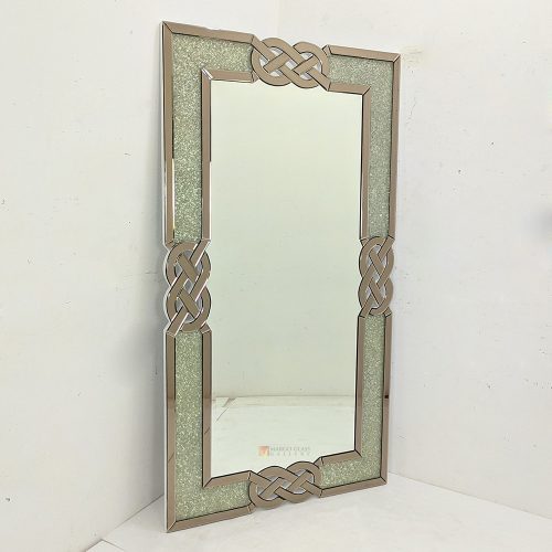 Crystal Coat Rectangle Mirror Luxury Handmade Indonesia – Luxury decorative mirror mirror premium quality glass with ornate frame handcrafted in Indonesia