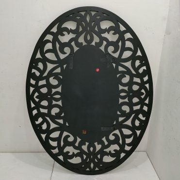 Oval Wall Mirror Ribbon