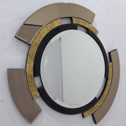 Round Wall Mirror Satellite Premium Handmade Indonesia – Classic decorative mirror mirror premium quality glass with ornate frame handcrafted in Indonesia