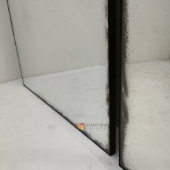 Large Rectangular Antique Mirror – Artisan antique mirror antique glass with gold frame handcrafted in Indonesia