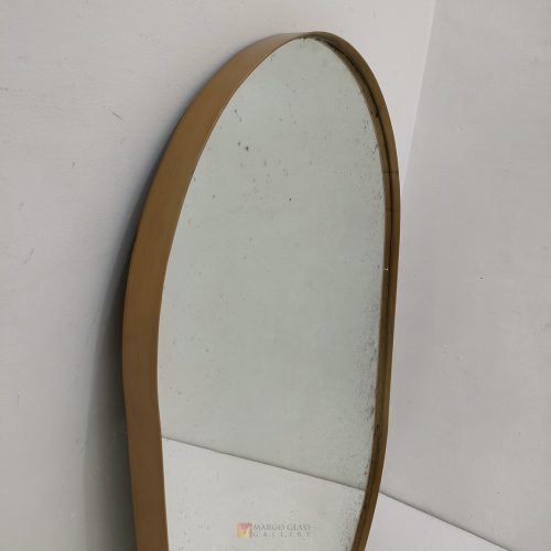 MG 014512 Wall MLarge Antique Oval Wall Mirroirror Antique Oval Size 96,5 x 61 cm – Classic large antique oval mirror antique glass with silver frame handcrafted in Indonesia