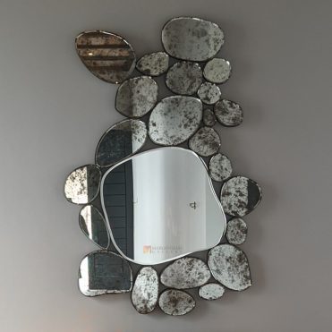 Stone Antique Mirror Decor
