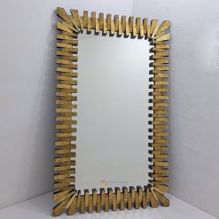 Verre Eglomise Rectanguler Mirror