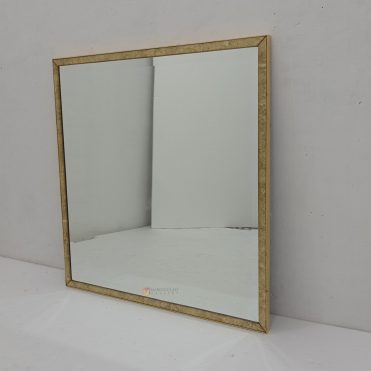 Rectangular Mirror List Gold Eglomise