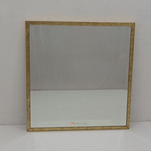 Rectangular Mirror List Gold Eglomise MG 018075
