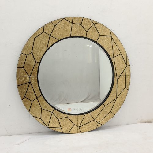 Verre Eglomise Round Mirror Mosaic MG 018076