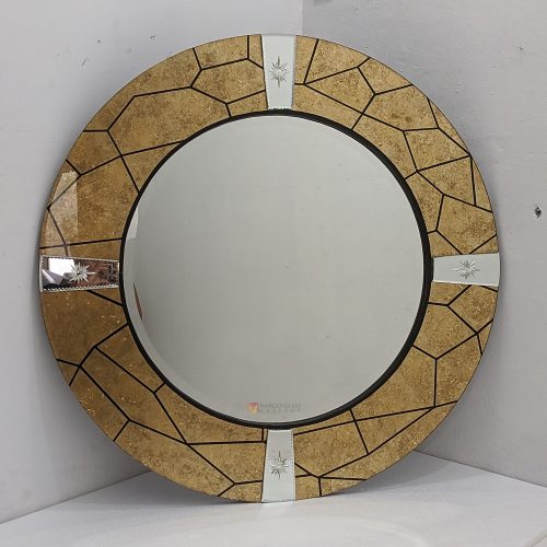 Verre Eglomise Round Mirror MG 018080