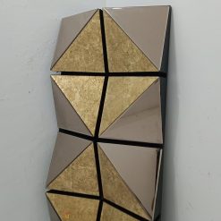 Recta 3D Verre Eglomise Wall Mirror