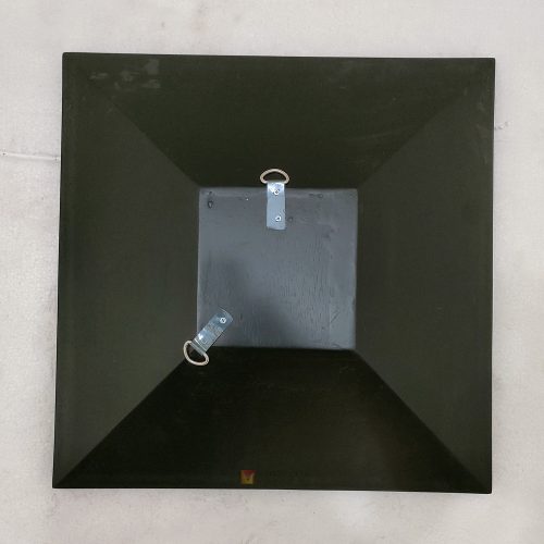 Square Verre Eglomise Mirror Baki Luxury Handmade Indonesia – Elegant eglomise mirror silver eglomise glass handcrafted in Indonesia