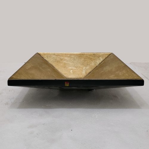 Square Verre Eglomise Mirror Baki Classic Handmade Indonesia – Handcrafted eglomise mirror silver eglomise glass handcrafted in Indonesia
