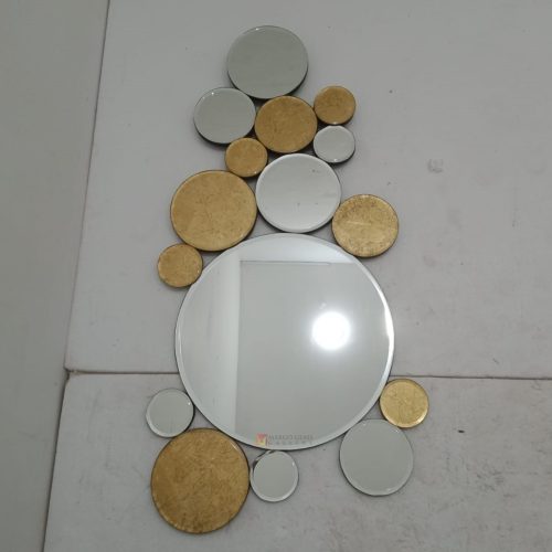 Round Contemporer Wall Decor Eglomise Handcrafted Handmade Indonesia – Premium eglomise mirror silver eglomise glass handcrafted in Indonesia