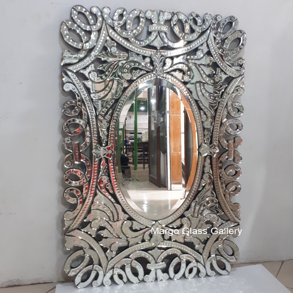 Venetian Mirror Batik Rectangular