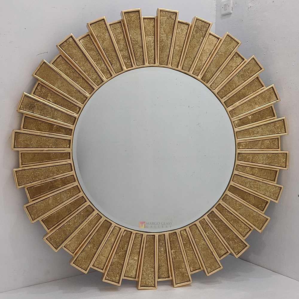 Sunburn Verre Eglomise Wall Mirror