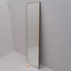 MG 400001 Beaded Metal Frame Wall Mirror Frame Gold Uk 140 cm x 35 cm