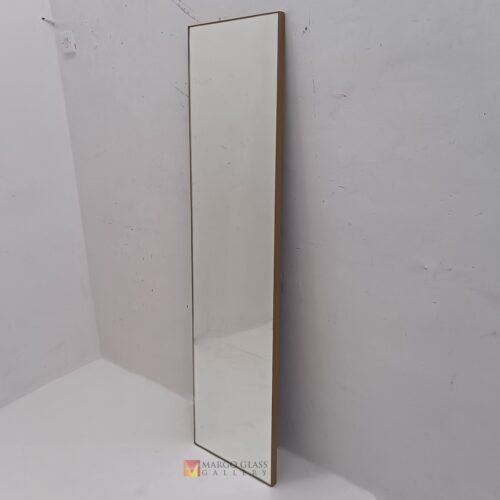 MG 400001 Beaded Metal Frame Wall Mirror Frame Gold Uk 140 cm x 35 cm Artisan Handmade Indonesia – Artisan decorative mirror mirror premium quality glass with ornate frame handcrafted in Indonesia