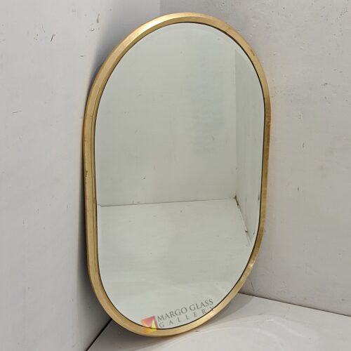 MG 400004 Beaded Gold Oval Mirror 120cm x 80cm Handcrafted Handmade Indonesia – Handcrafted decorative mirror mirror premium quality glass with ornate frame handcrafted in Indonesia