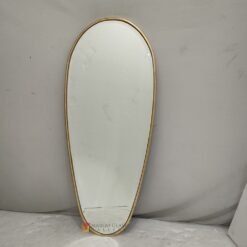 Beaded Gold Oval Mirror MG 400005