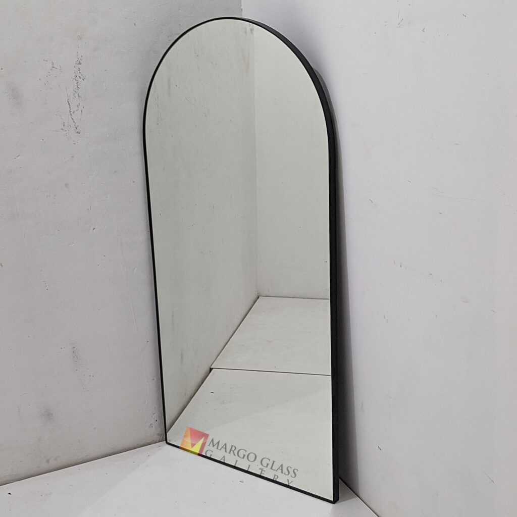MG 400008 IDARCH Arched Mirror 122 cm x 61cm Artisan Handmade Indonesia – Artisan decorative mirror mirror premium quality glass with ornate frame handcrafted in Indonesia