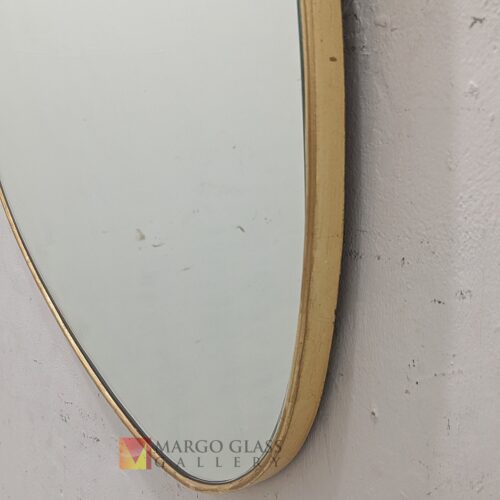 MG 400015 Organic Mirror Batu Gold Beaded Small 70x55cm Handcrafted Handmade Indonesia – Handcrafted decorative mirror mirror premium quality glass with ornate frame handcrafted in Indonesia