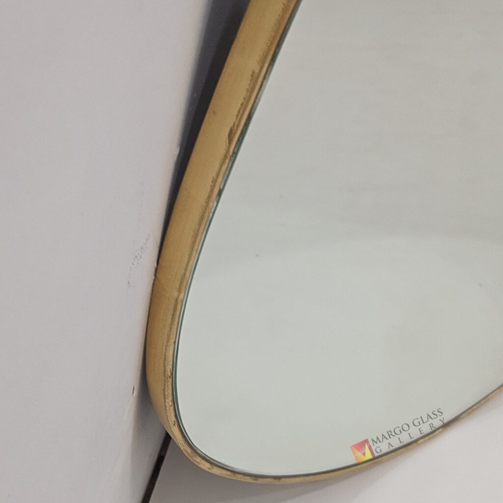 MG 400016 Organic Mirror Mangga Gold Beaded small uk 70 cm x 55 cm Handcrafted Handmade Indonesia – Handcrafted decorative mirror mirror premium quality glass with ornate frame handcrafted in Indonesia