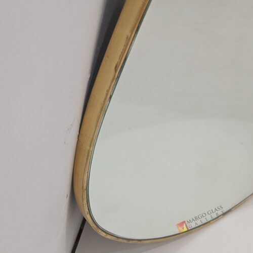 MG 400016 Organic Mirror Mangga Gold Beaded small uk 70 cm x 55 cm Handcrafted Handmade Indonesia – Handcrafted decorative mirror mirror premium quality glass with ornate frame handcrafted in Indonesia