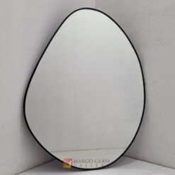 Organic Mirror Frame Matt Black Medium MG 400018