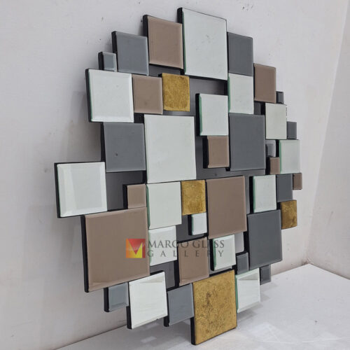 MG 004875 Modern Wall Mirror Decor Size 80 x 80 Cm Classic Handmade Indonesia – Handcrafted decorative mirror mirror premium quality glass with ornate frame handcrafted in Indonesia