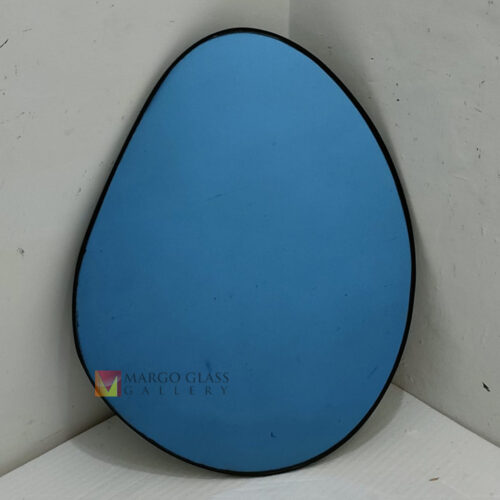 MG 004882 Wall Mirror Organic Blue one set 70x50cm Classic Handmade Indonesia – Handcrafted decorative mirror mirror premium quality glass with ornate frame handcrafted in Indonesia