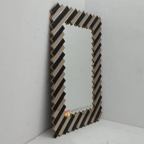 MG 013088 Modern Mirror Wall black + Brown Siz (2 – Luxury decorative mirror mirror premium quality glass with ornate frame handcrafted in Indonesia