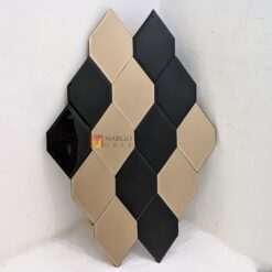 Hexagonal Beveled Wall Mirror Decor MG 013091