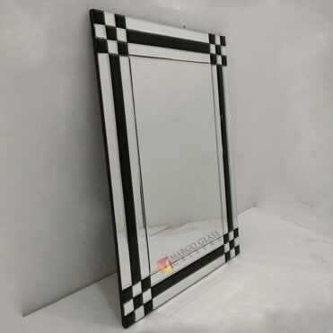 Rectangle Mirror List Black MG 013097 - Image 4