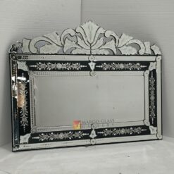 Black Venetian Mirror Horizontal MG 013104