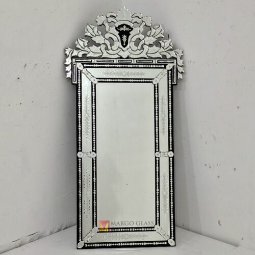 Black Venetian Mirror Vertical MG 013108 