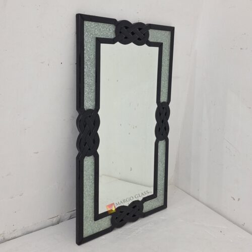 MG 013112 Crystal Wall Mirror Size 120 x 80 cm Luxury Handmade Indonesia – Artisan decorative mirror mirror premium quality glass with ornate frame handcrafted in Indonesia
