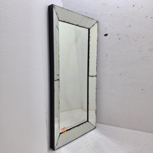 MG 014525 Large Mirror Antique Tray Frame 15cm size 180x90x4cm Classic Handmade Indonesia – Handcrafted antique mirror antique glass with gold frame handcrafted in Indonesia