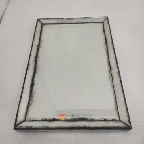 MG 014531 Wall Mirror Tray Antique wdh 60x40x3cm Classic Handmade Indonesia – Handcrafted antique mirror antique glass with gold frame handcrafted in Indonesia