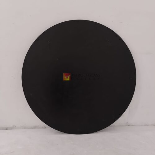 MG 014533 Round Smoke Mirror 120cm with metal frame Elegant Handmade Indonesia – Artisan decorative mirror mirror premium quality glass with ornate frame handcrafted in Indonesia