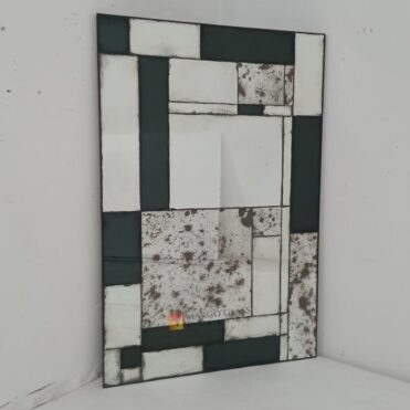 Large Antique Wall Mirror Rectangle MG 014535 