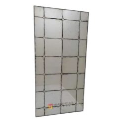 Antique Wall Mirror With Flowers MG 014541   