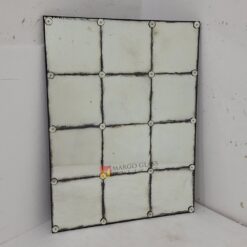 Antique Mirror Rectangle with flower MG 014542
