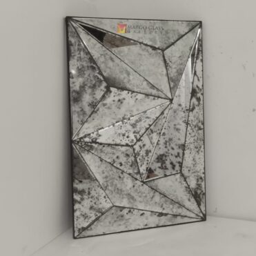 Antique Wall Deco Mirror Rectangle 3D MG 014543 - Image 4