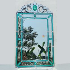 Venetian Mirror Large Green Wall MG 080131